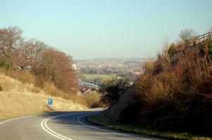 The view over Luton from Chaul End - March 2007